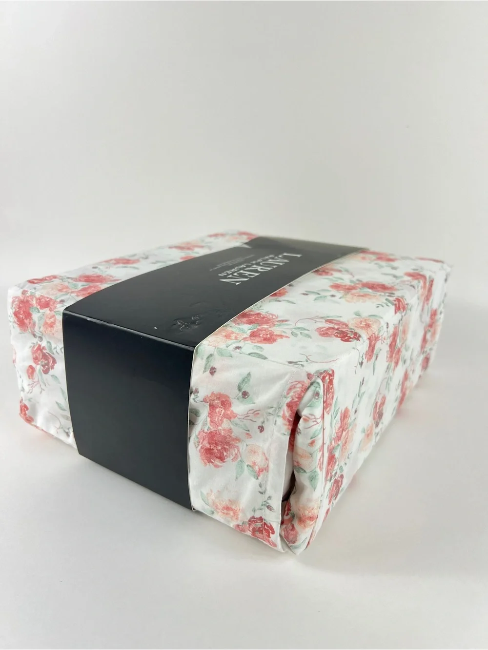 Ralph Lauren King Sheet Set Rose Pink White Floral 100% Cotton 4 Pc Set NEW